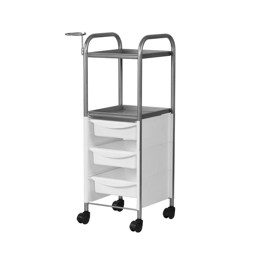 Тележка парикмахерская М-09, белый