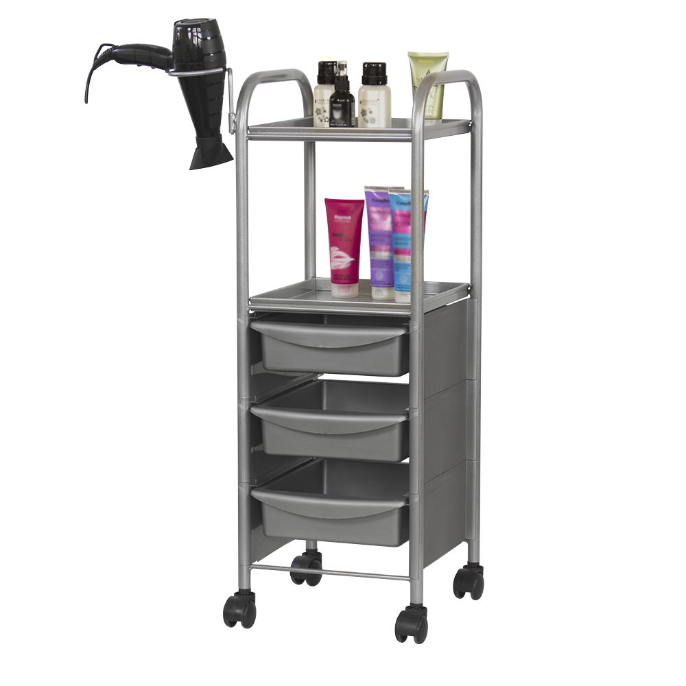 Тележка парикмахерская М-09, белый