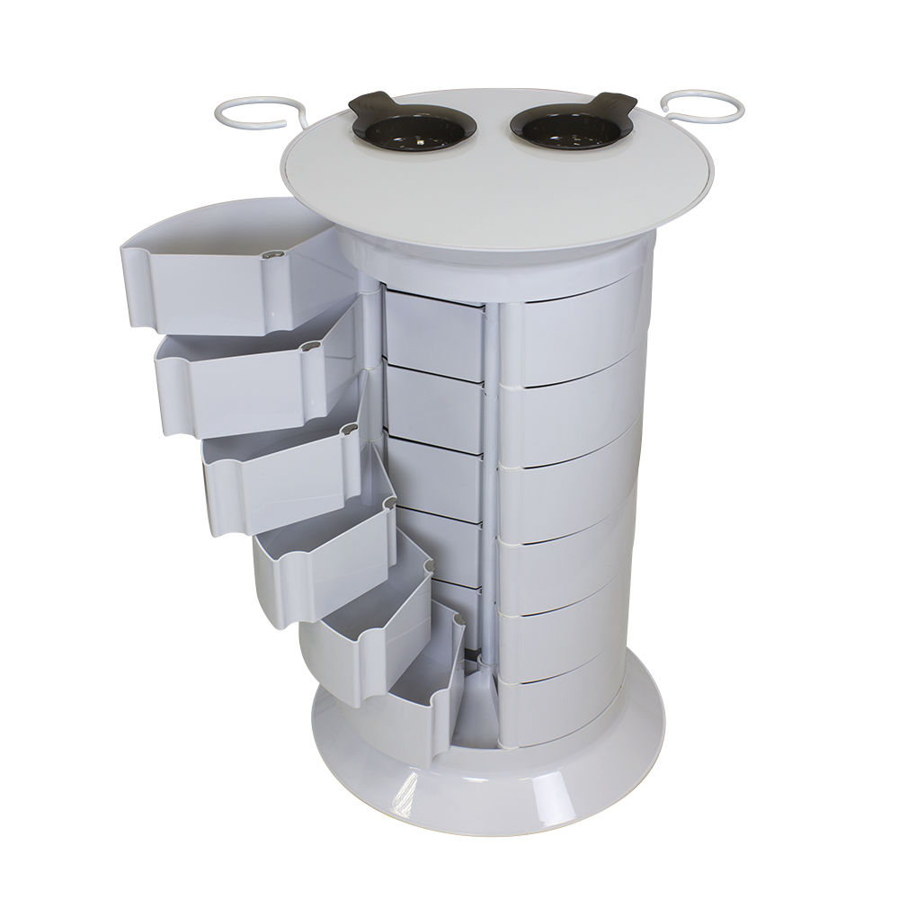 Парикмахерская тележка GiroCo Doble, белый