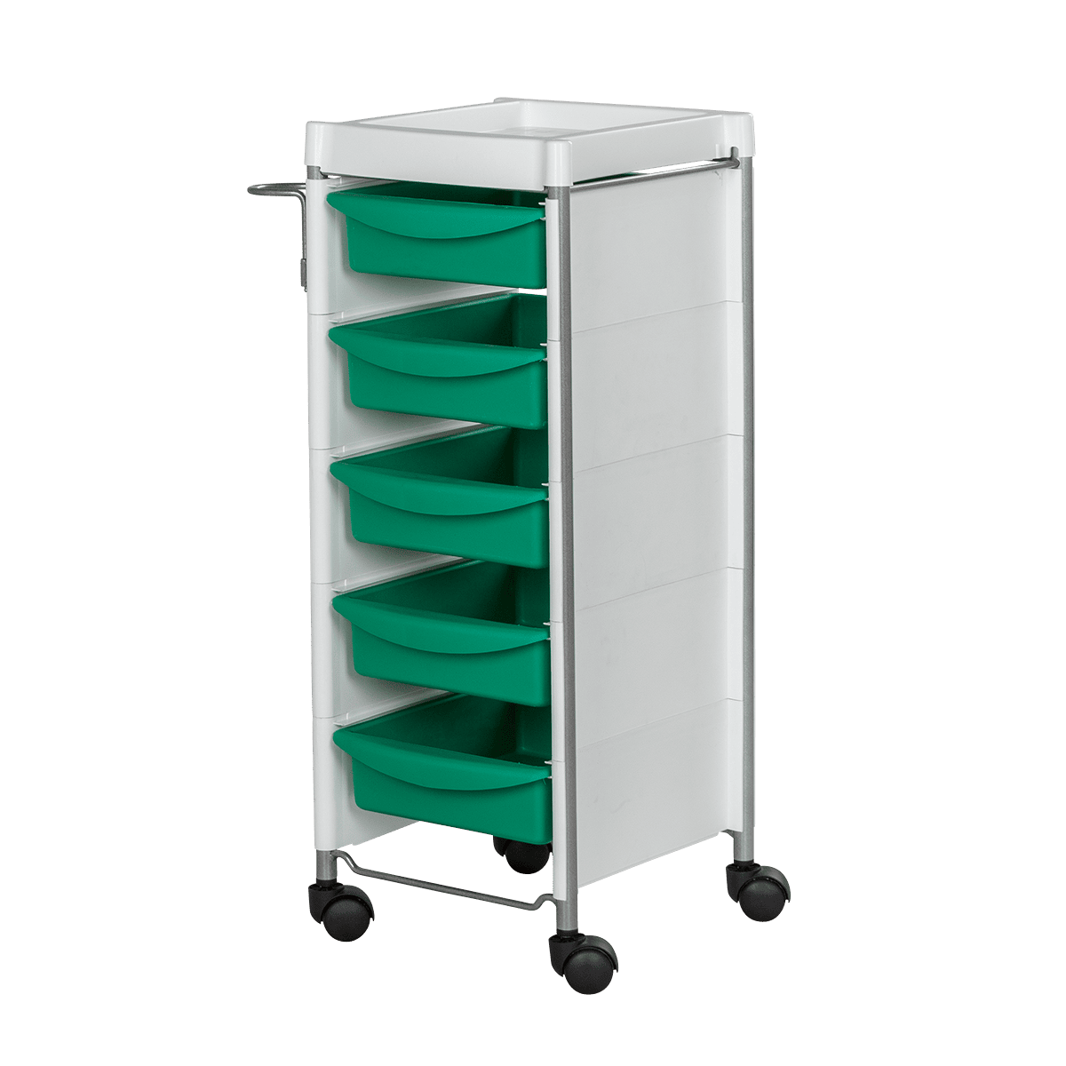 Тележка парикмахерская М-04, белый