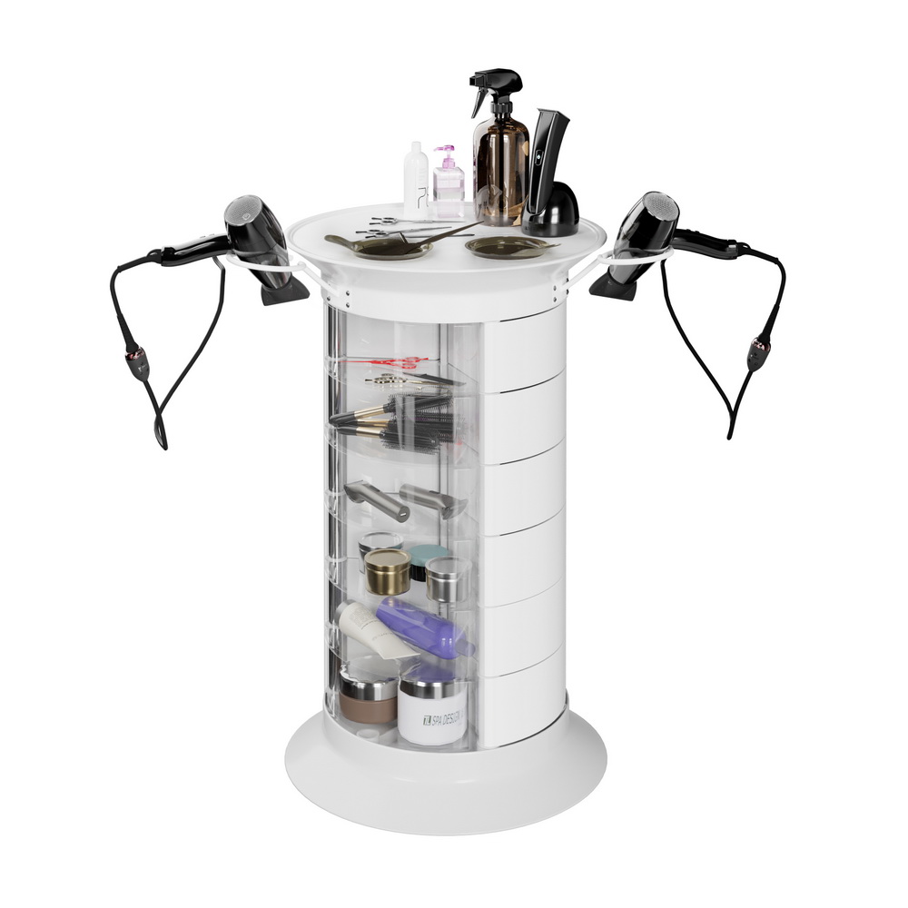 Парикмахерская тележка GiroCo Doble Plus, белый