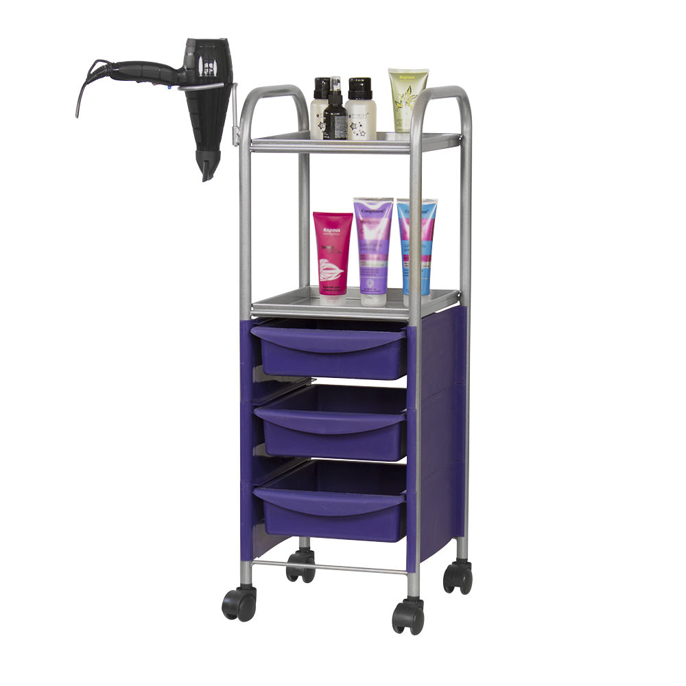 Тележка парикмахерская М-09, белый