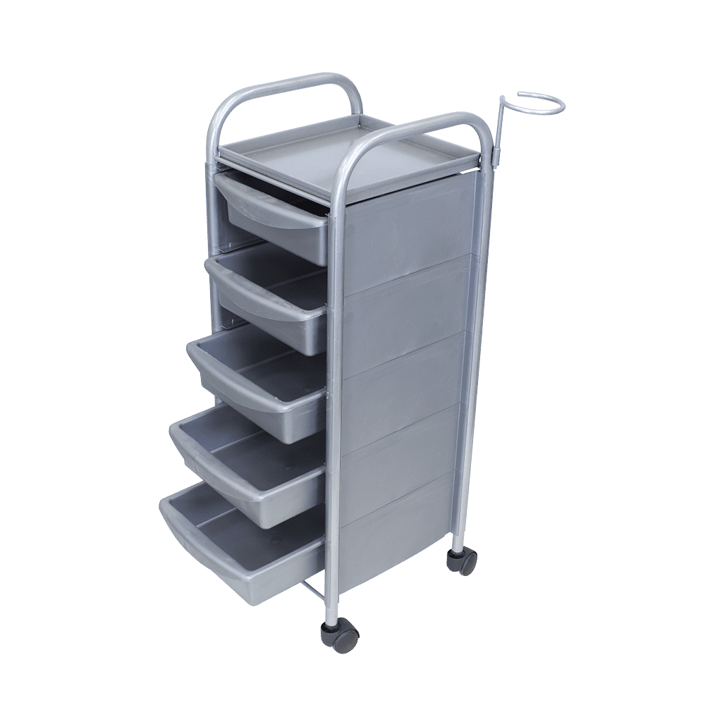 Тележка парикмахерская М-02, серый