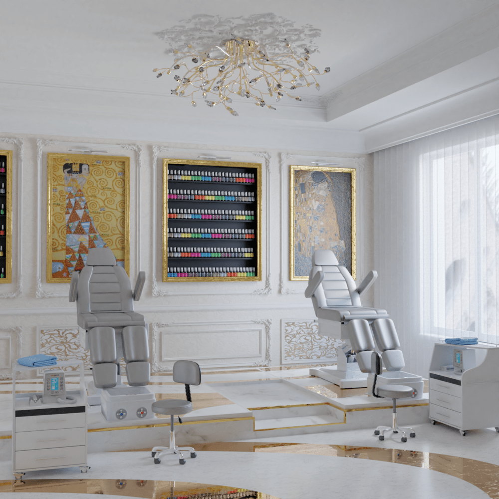 Педикюрное кресло Сириус-09 (Элегия-2В) Черный