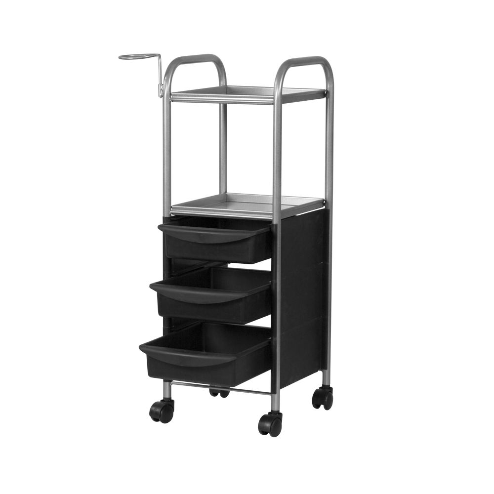 Тележка парикмахерская М-09, черный