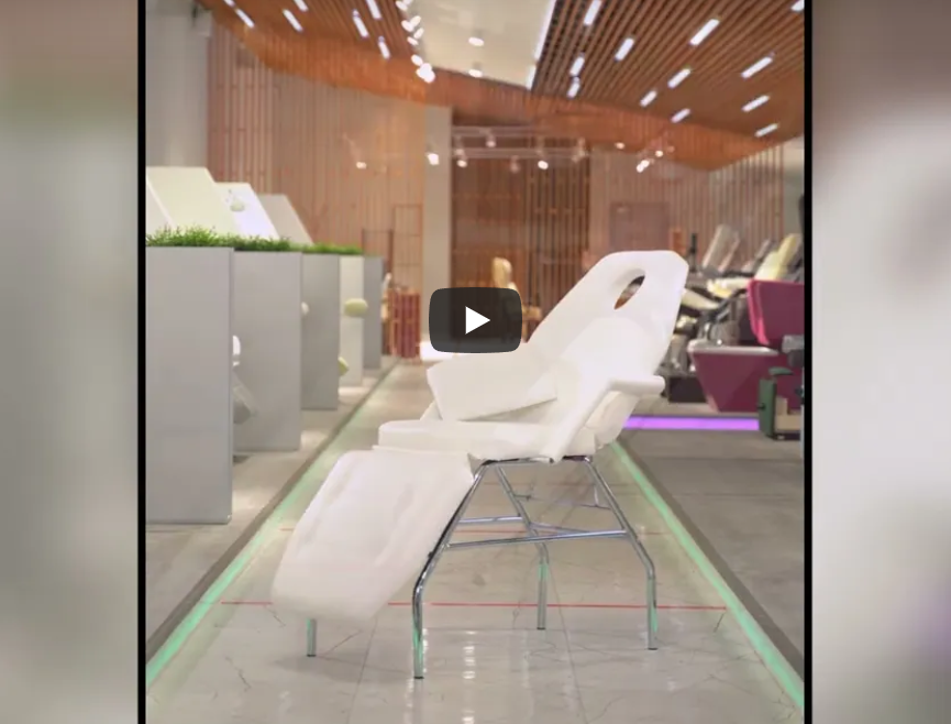 Косметологическая кушетка РЕЛАКС Серебро