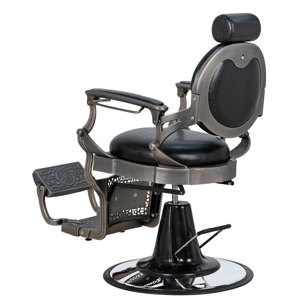 Кресло мужское барбер Ричард каркас Space Grey