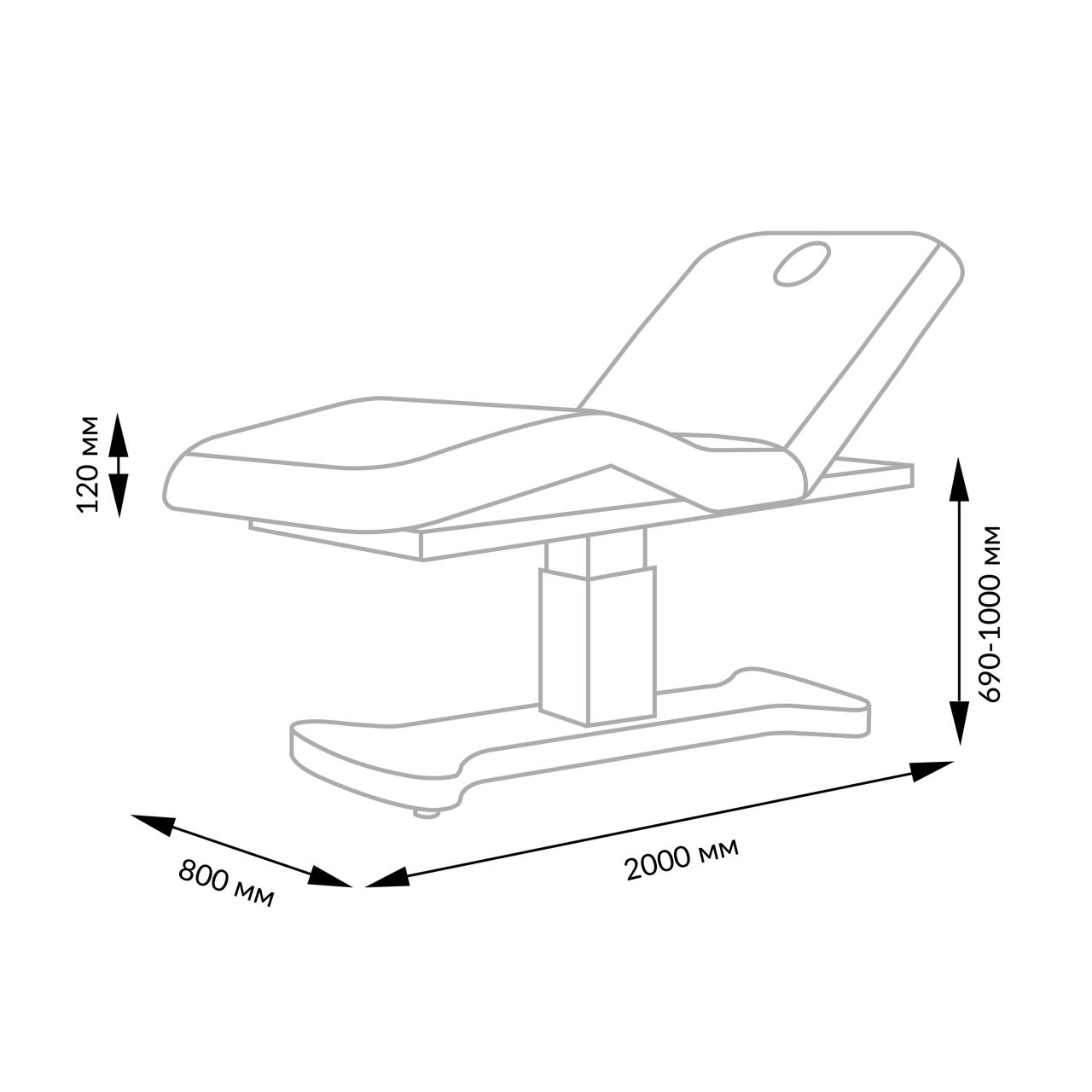 Спа-кушетка Милана