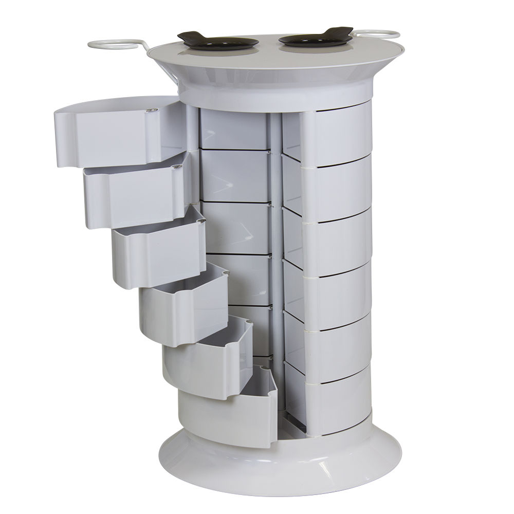 Парикмахерская тележка GiroCo Doble, белый