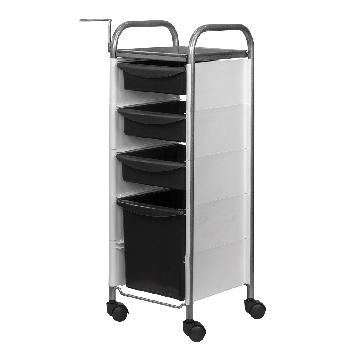 Тележка парикмахерская М-02 box, черный