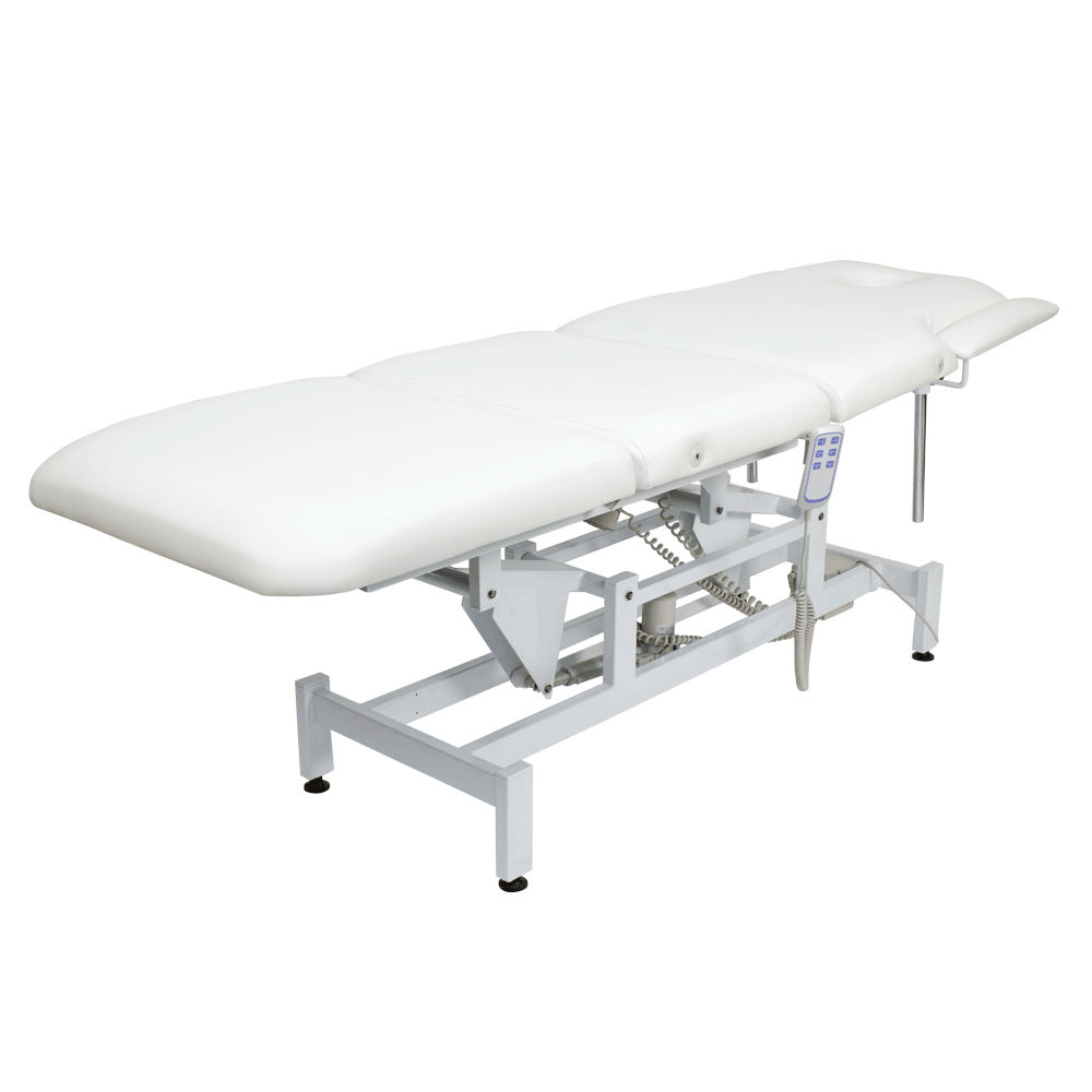 Кушетка массажная МД-849 (Элегия-3А) Серебристый, 3 мотора