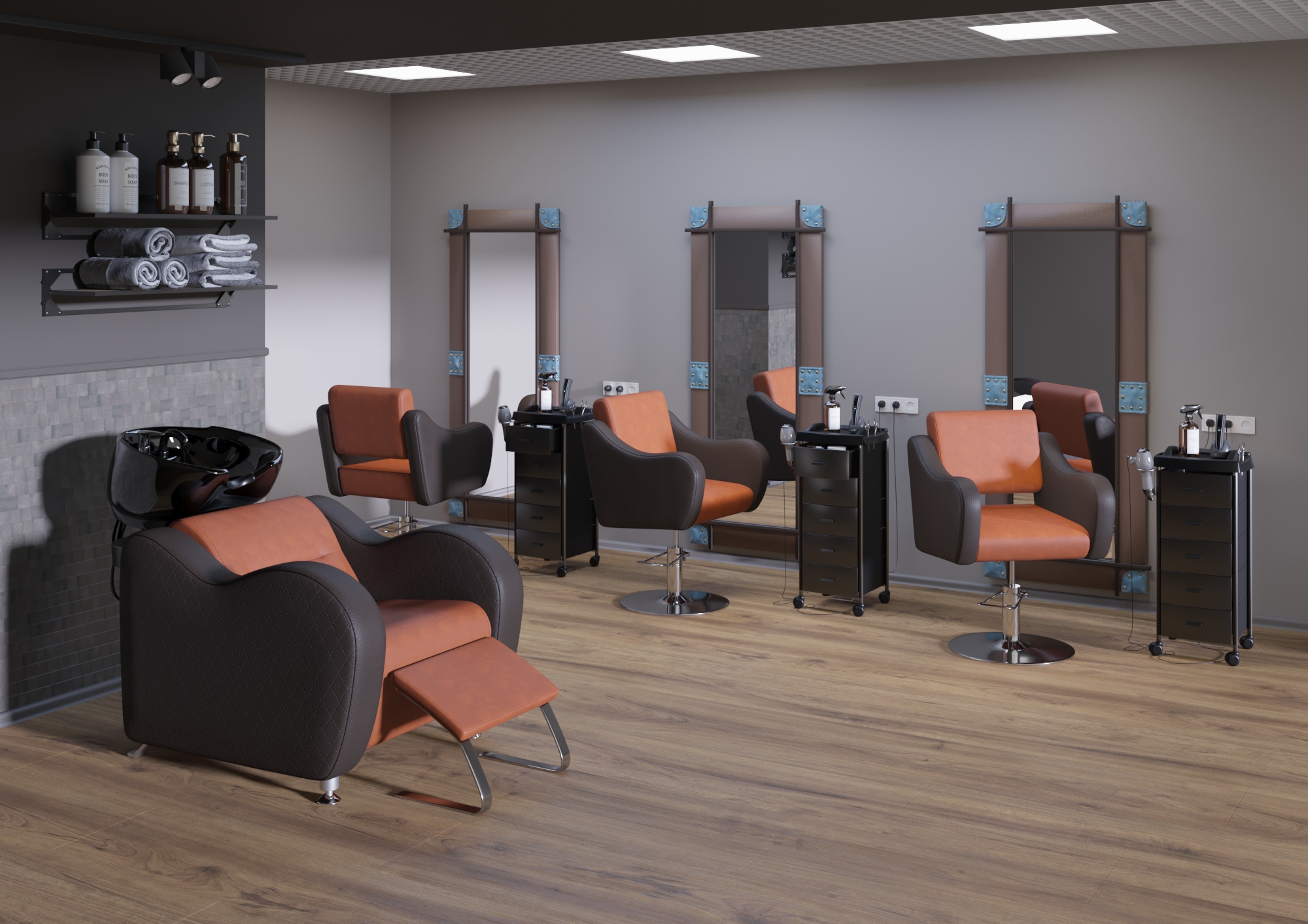 Комплект МД-24 (кресло + мойка)