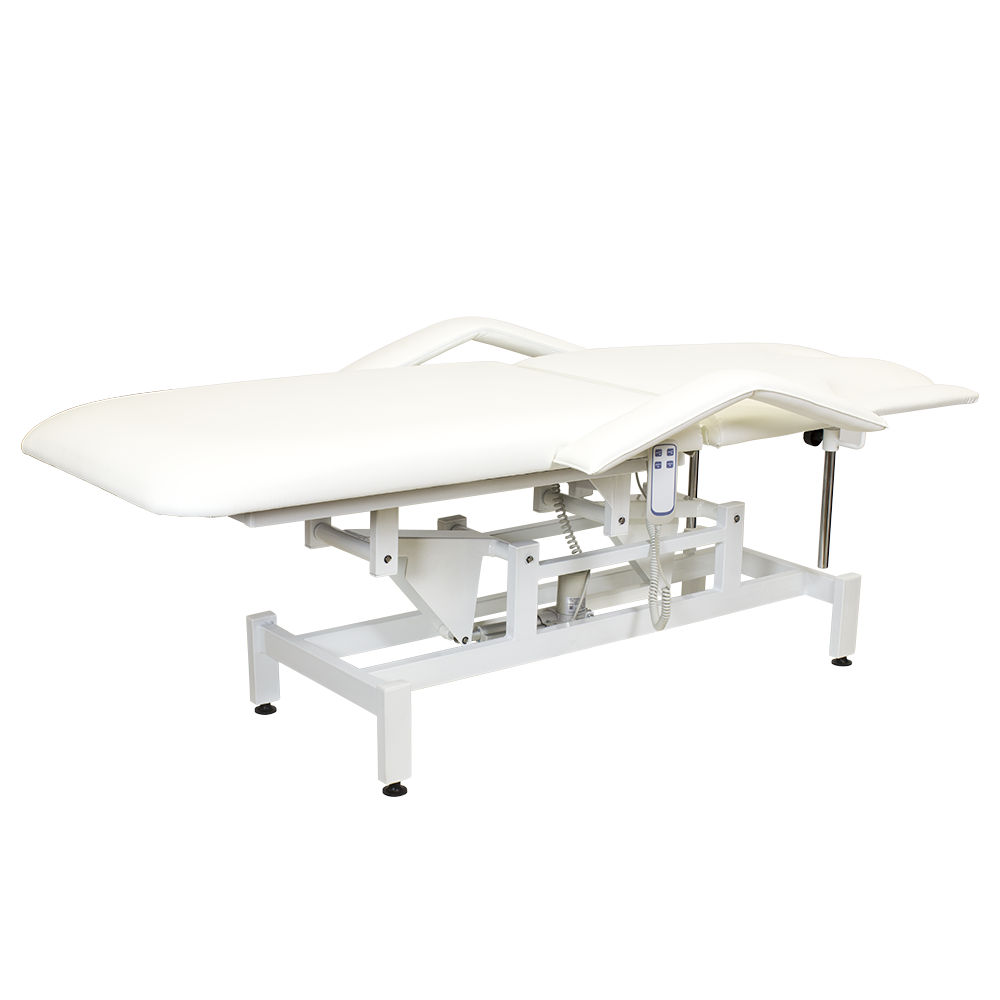 Кушетка массажная МД-850 (Элегия-2А), серебристая, 2 мотора