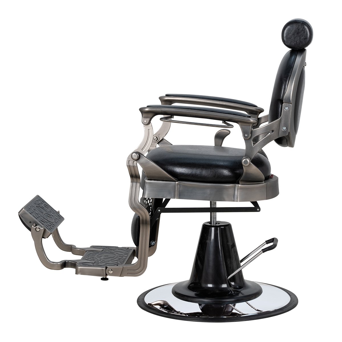 Кресло мужское барбер Ричард каркас Space Grey