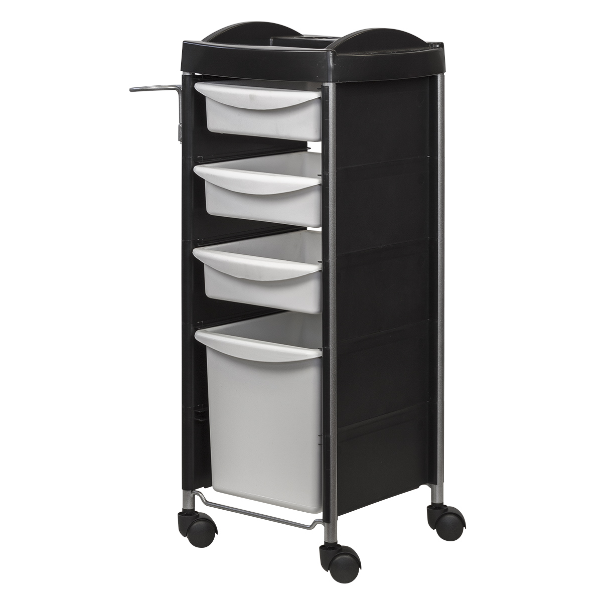 Тележка парикмахерская М-03 box, белый