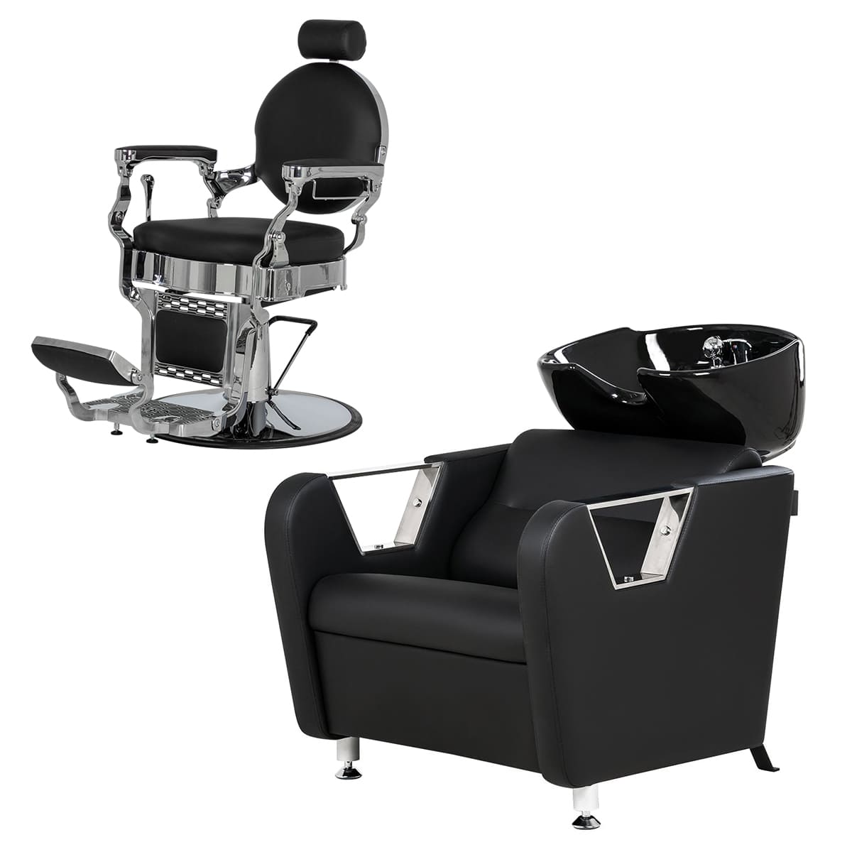 Барбер комплект Ричард (кресло + мойка)