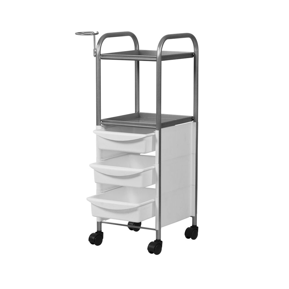 Тележка парикмахерская М-09, белый