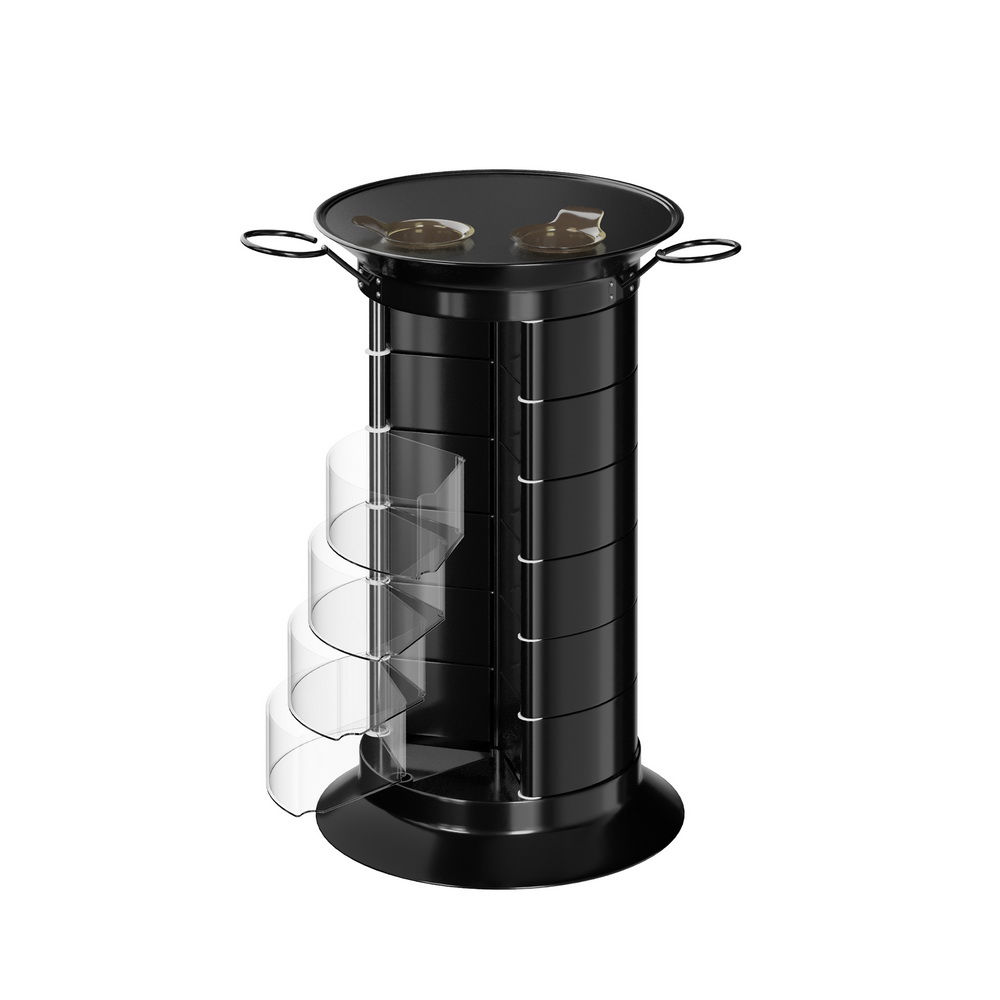 Парикмахерская тележка GiroCo Ofelia Plus, черный