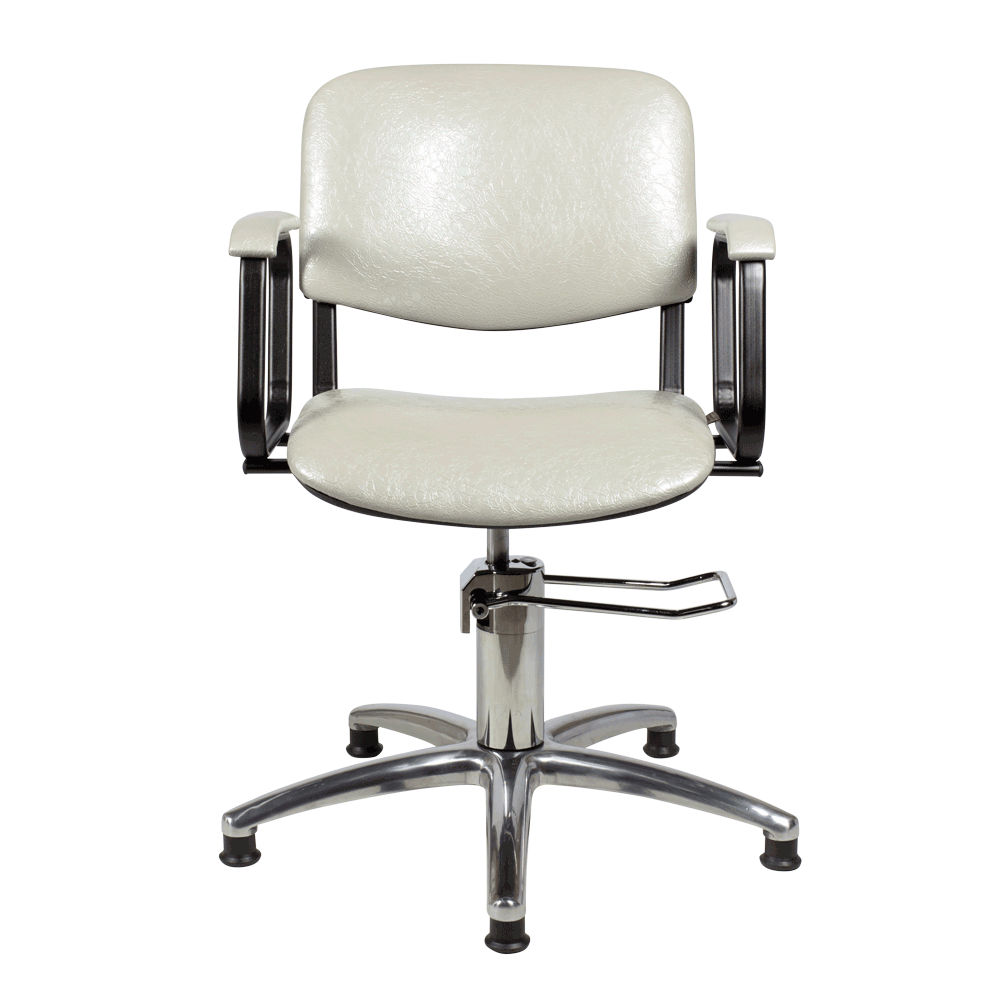 Парикмахерское кресло КОНТАКТ гидравлика хром