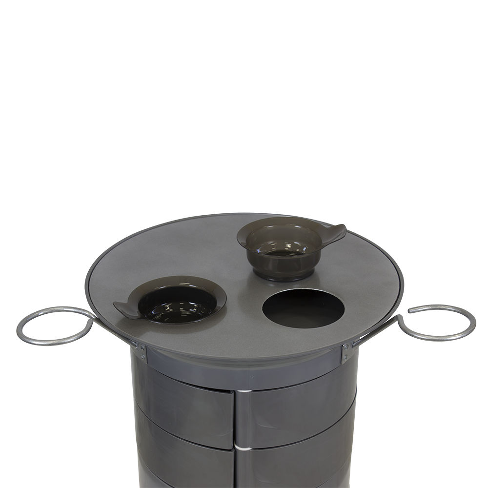 Парикмахерская тележка GiroCo Doble, серый