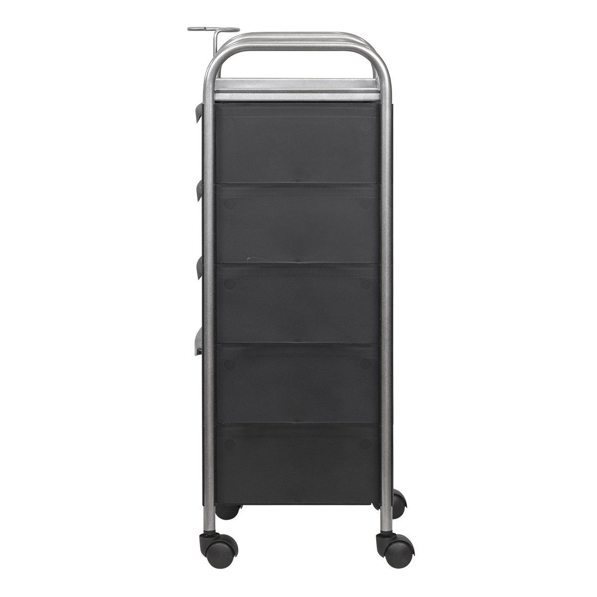 Тележка парикмахерская М-02 box, черный