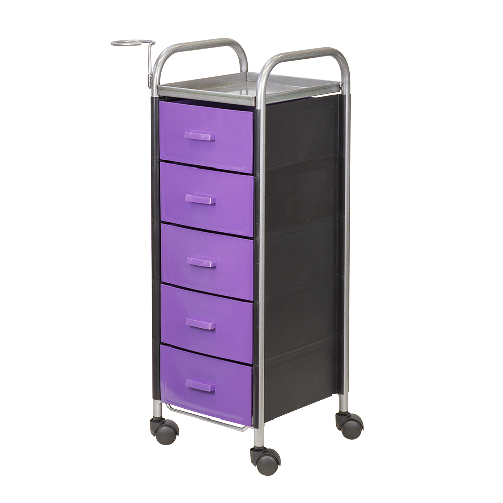 Тележка парикмахерская Глорис-02, белый