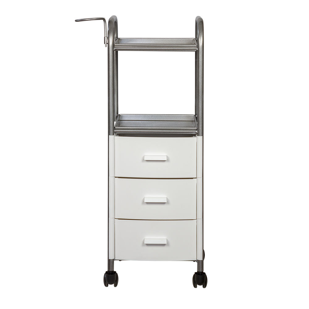 Тележка парикмахерская Глорис-09, белый