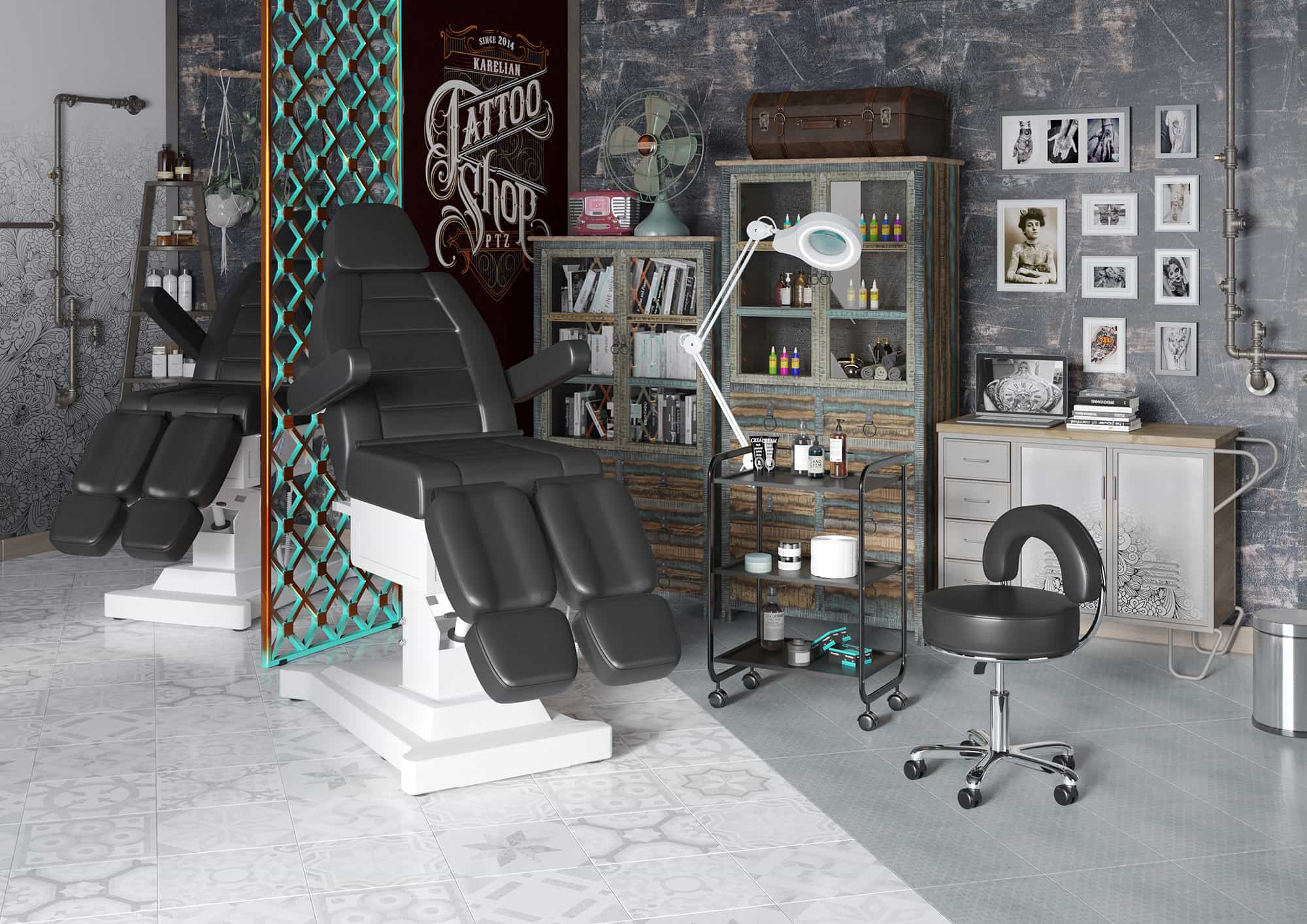 Стул мастера МД-2118 низкий