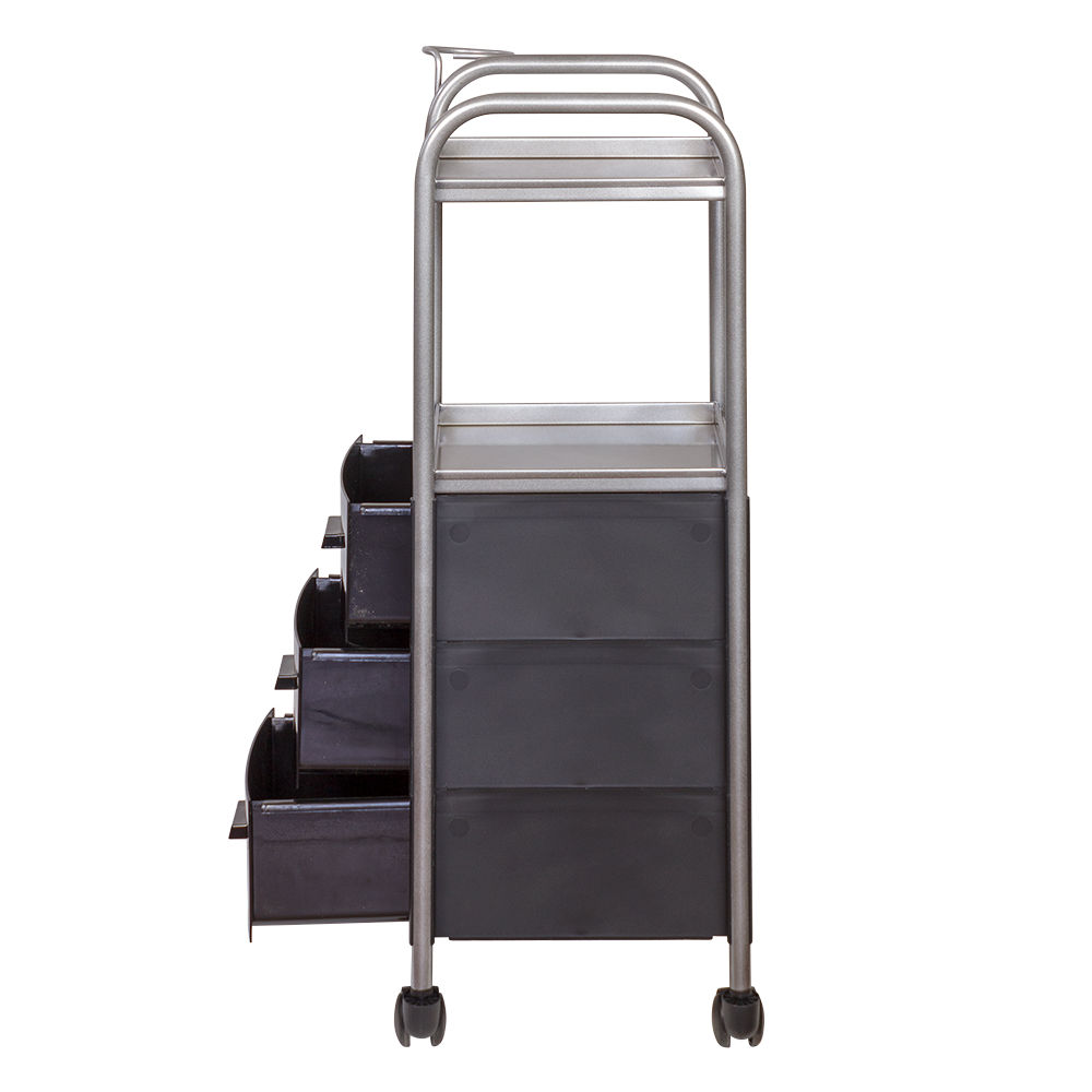 Тележка парикмахерская Глорис-09, черный