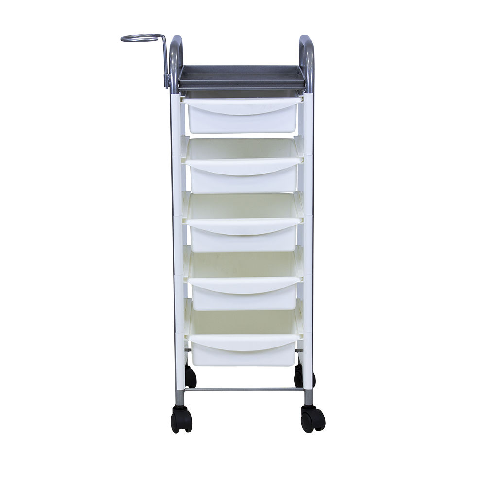 Тележка парикмахерская М-02, белый