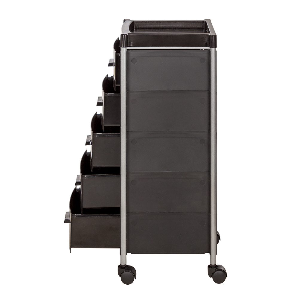 Тележка парикмахерская Глорис-04, черный