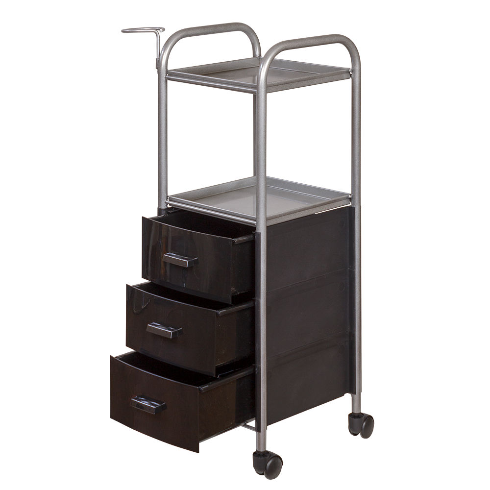 Тележка парикмахерская Глорис-09, черный