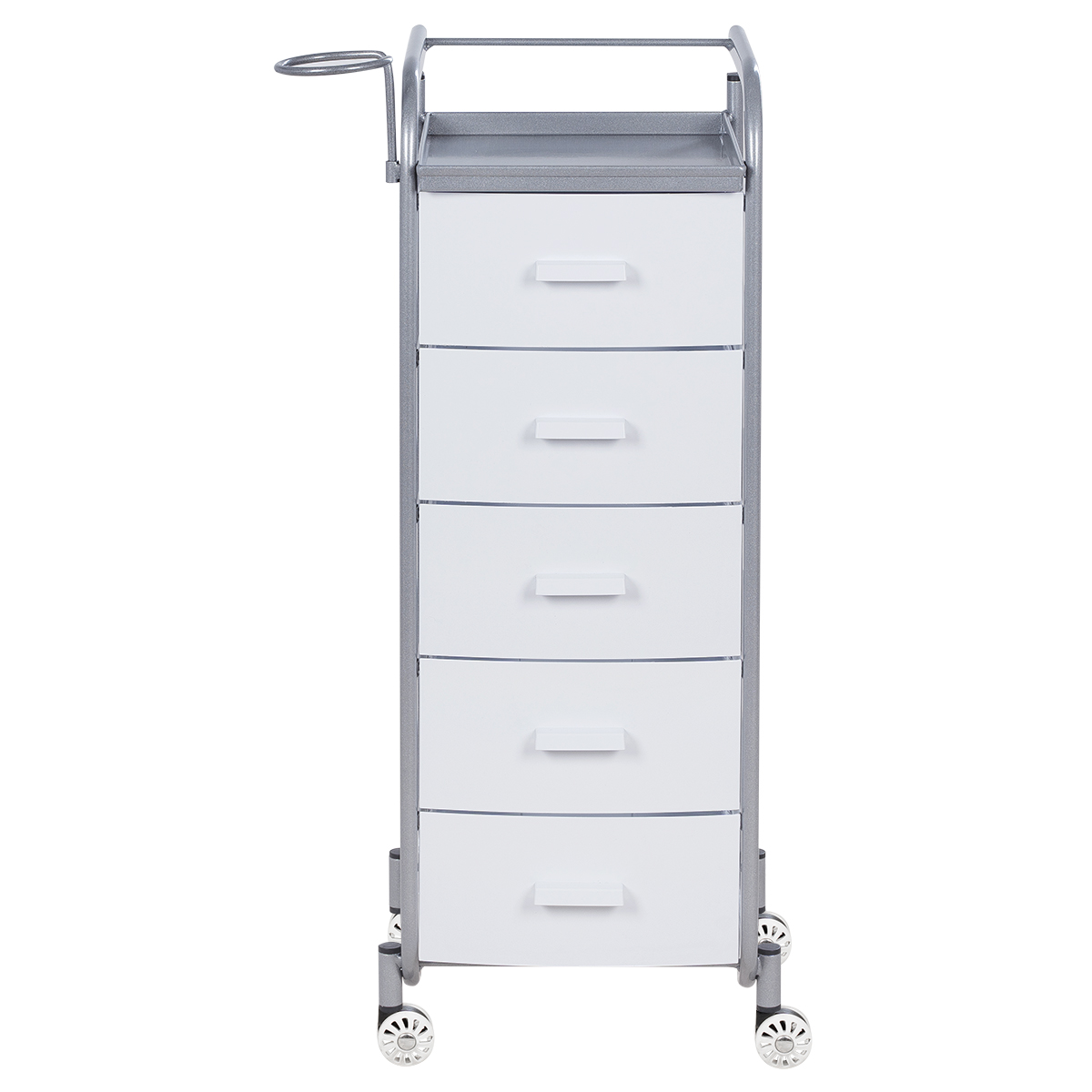 Парикмахерская тележка Арт, чёрный каркас