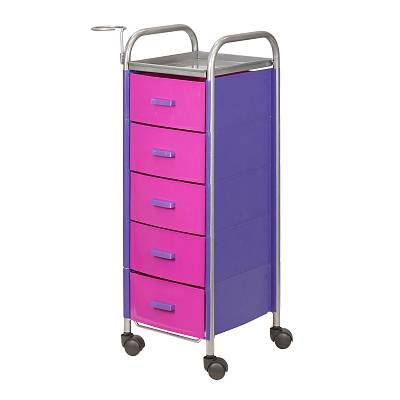 Тележка парикмахерская Глорис-02, белый