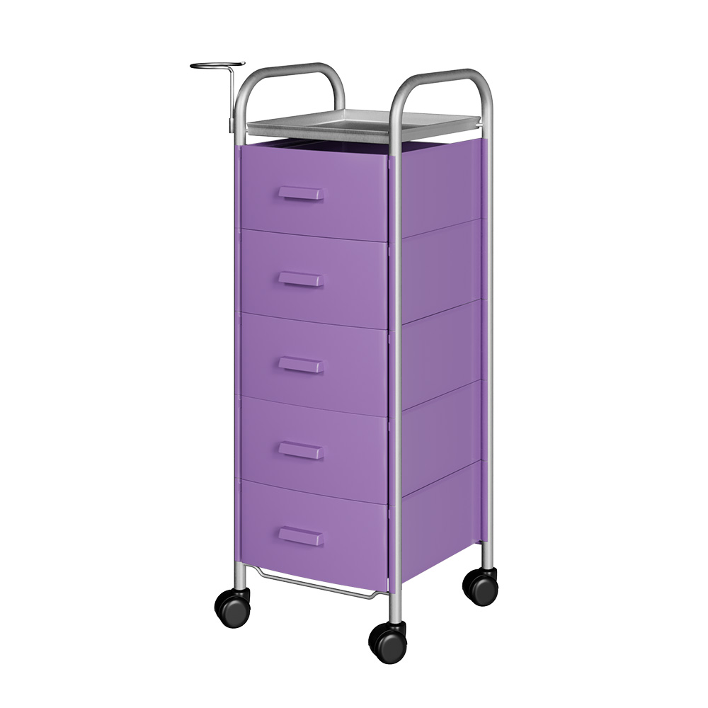 Тележка парикмахерская Глорис-02, белый