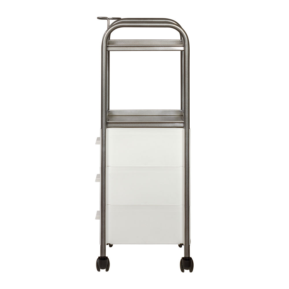 Тележка парикмахерская Глорис-09, белый