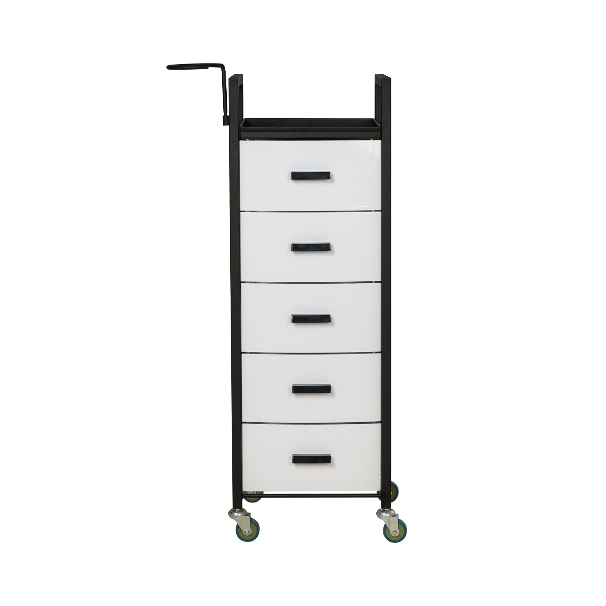 Парикмахерская тележка Дуглас, чёрный каркас