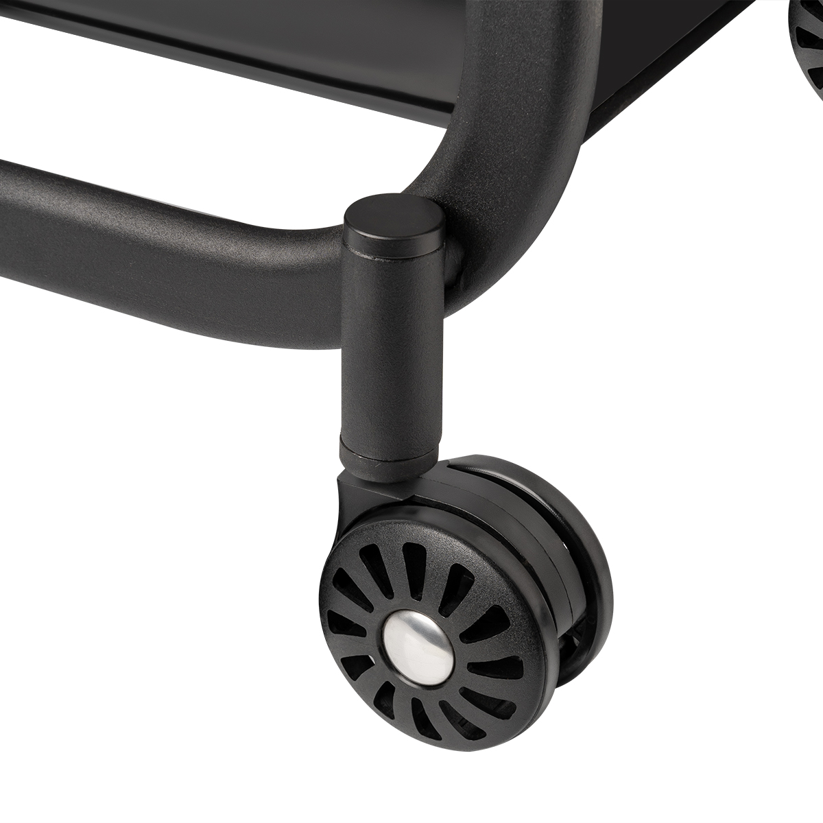 Парикмахерская тележка Арт, чёрный каркас