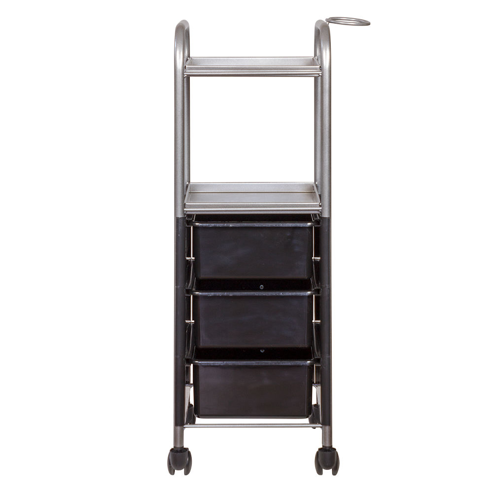 Тележка парикмахерская Глорис-09, черный